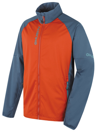 Pánská softshell bunda Suli M turquoise/brown - M