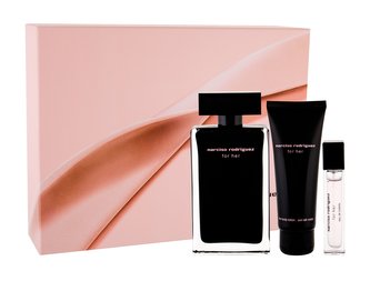 Narciso Rodriguez For Her toaletní voda 100 ml + tělové mléko 75 ml + toaletní voda 10 ml