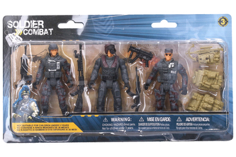 Vojáci sada figurek 11cm a zbraní