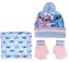 SOUPRAVA  ČEPICE, NÁKRČNÍK A RUKAVICE STITCH