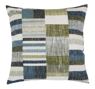 Polštářek EMA - dlaždice modrošedé - 45x45 cm