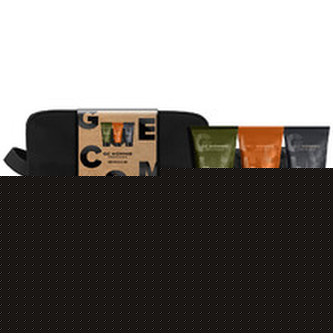 Grace Cole Dárková sada péče o tělo v kosmetické tašce Mandarinka, Bergamot & Rozmarýn 4 ks man