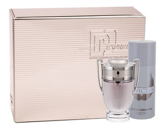 Paco Rabanne Invictus toaletní voda 100 ml + deosprej 150 ml