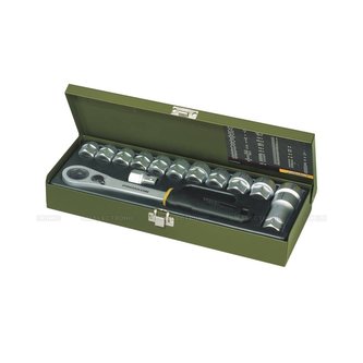 Sada průchozích nástavců s průchozí 1/2" ráčnou