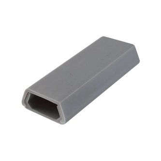 Elektroinstalační lišta samolepící 10x10x7mm šedá