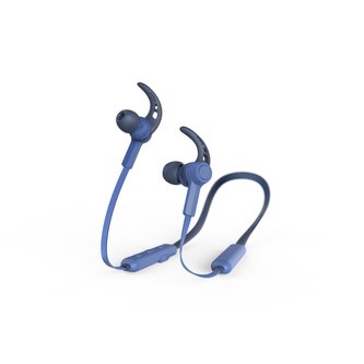 Hama Bluetooth špuntová sluchátka Connect Neck, modrá