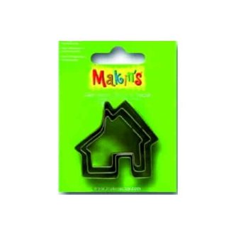 Sada kovových vykrajovátek 3ks DŮM