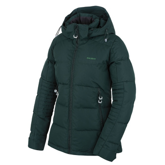 Dámská plněná zimní bunda Norel L dark green - XL