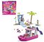 Barbie Mega Klocki Wymarzoną łódź Malibu HPN79