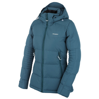 Dámská plněná zimní bunda Norel L dark mint - M