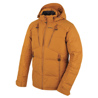 Pánská plněná zimní bunda Norel M mustard - XXXL