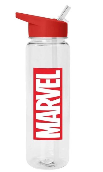 Marvel Láhev - Logo průhledná