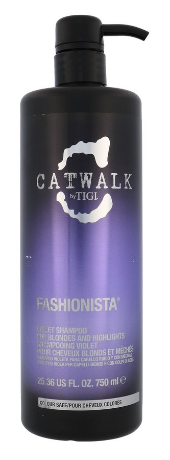 Tigi Catwalk Fashionista Šampon Violet 750 ml pro ženy