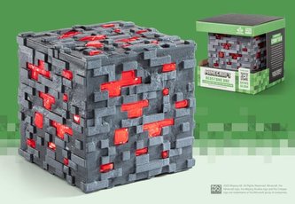 Minecraft Replika - Redstone kostka svítící