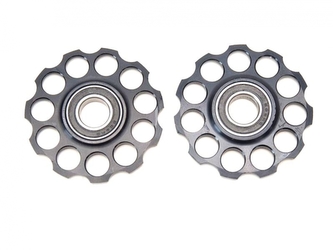 kladky přehazovačky ShamanRacing 11z. černé