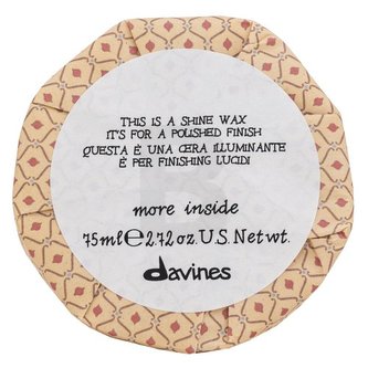 Davines More Inside Shine Wax tvarující vosk pro zpevnění a lesk vlasů 75 ml