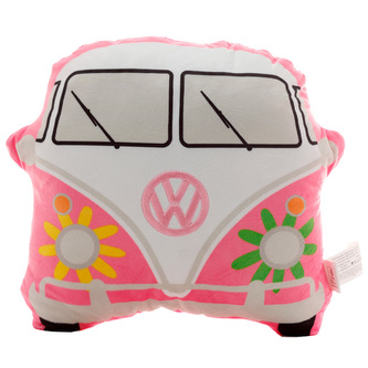 Plyšový polštář Volkswagen VW T1 karavan - Letní láska