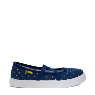 Oldcom Slip-On ELLA Navy Dětské Velikost: 35, Barva: Modrá