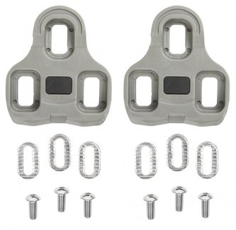 kufry pedálů M-Wave LOOK-KEO šedé