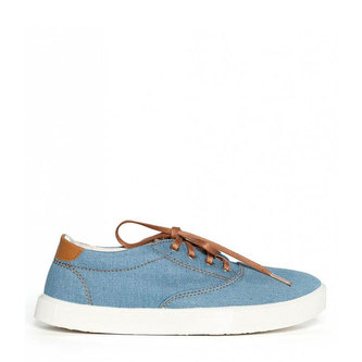 Oldcom Tenisky BROOKLYN Denim Modré Velikost: 45, Barva: Modrá