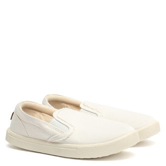 Oldcom Slip-On BOSTON Bílá Velikost: 36, Barva: Bílá