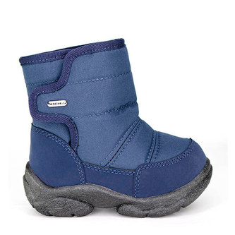 Oldcom Dětské Zimní Boty LILO Navy Velikost: 29, Barva: Modrá