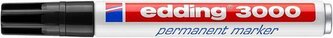 Permanentní popisovač Edding 3000 - černý