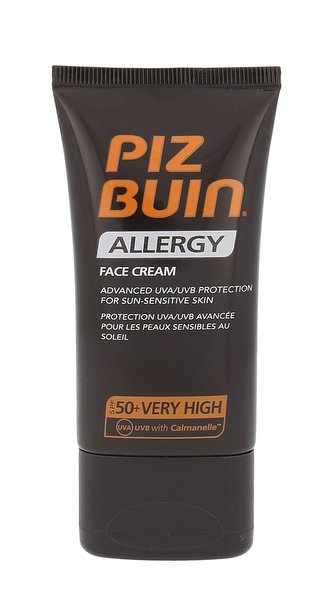 PIZ BUIN Allergy Opalovací přípravek na obličej Sun Sensitive Skin Face Cream 40 ml SPF50 pro ženy