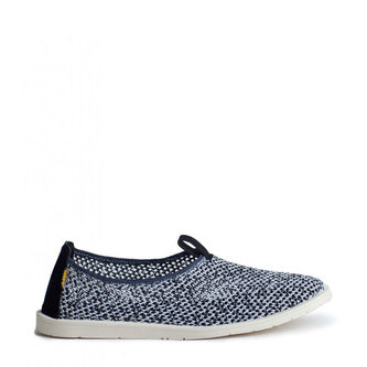 Oldcom Slip-On SUMMER Černo-Bílé Velikost: 37, Barva: Černá