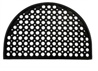 Rohožka 40x60cm guma půlkulatá  DĚROVANÁ