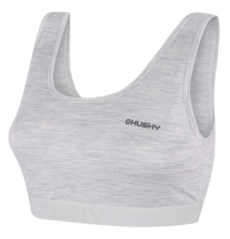 Merino termoprádlo Podprsenka Mebra L light grey - XS