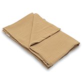 Dětská mušelínová deka New Baby 80x100 cm hnědá