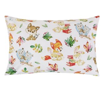 Povláček bavlna - zvířátka - povláček 40x60cm na zip ( pouze povlak )