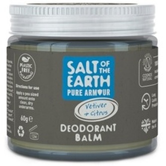 Salt Of The Earth Přírodní deodorant Pure Armour Citrus & Vetiver (Deodorant Balm) 60 g man