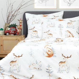 Vánoční povlečení | NEVE | mikrovlákno | 200x220 cm | XM22 829463 Homla