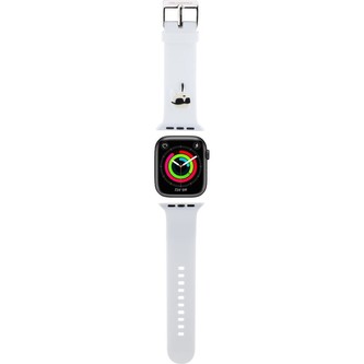 Karl Lagerfeld Karl Head NFT řemínek pro Apple Watch 38/40/41 bílý
