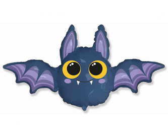 Foliový balonek - netopýr - 113 cm