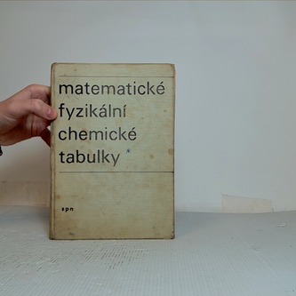 matematické fyzikální chemické tabulky