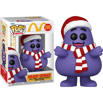 Funko POP! #205 Ad Icons: McDonalds- Grimace (Holiday)