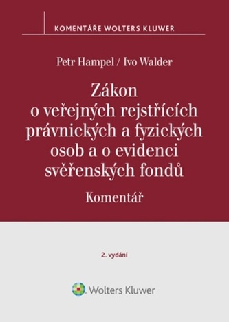 Zákon o veřejných rejstřících právnických a fyzických osob a o evidenci svěř..