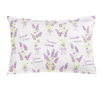 Povláček bavlna - levandule - povláček 40x60cm na zip ( pouze povlak )