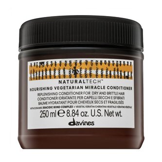 Davines Natural Tech Nourishing Vegetarian Miracle Conditioner vyživující kondicionér pro oslabené vlasy 250 ml