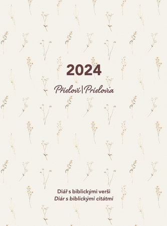 Diář s biblickými verší 2024 - Přísloví
