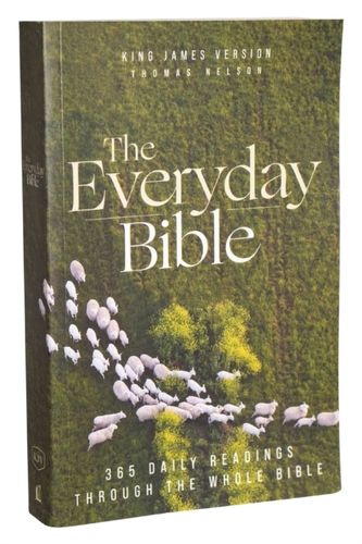 KJV, The Everyday Bible, Paperback, Red Letter, Comfort Print
