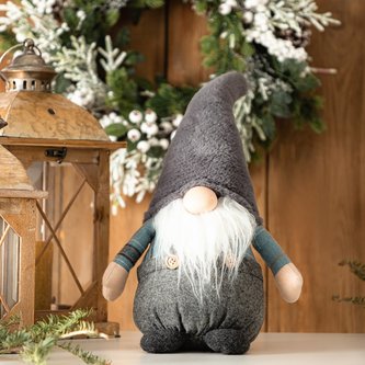 Vánoční skřítek | ERRKI | šedý | 49 cm | 800943 Homla