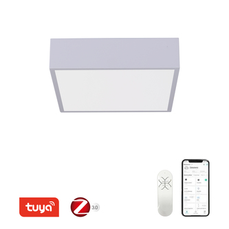 Immax NEO CANTO SLIM Smart stropní svítidlo 28x28x7cm 22W 1610lm bílé Zigbee 3.0