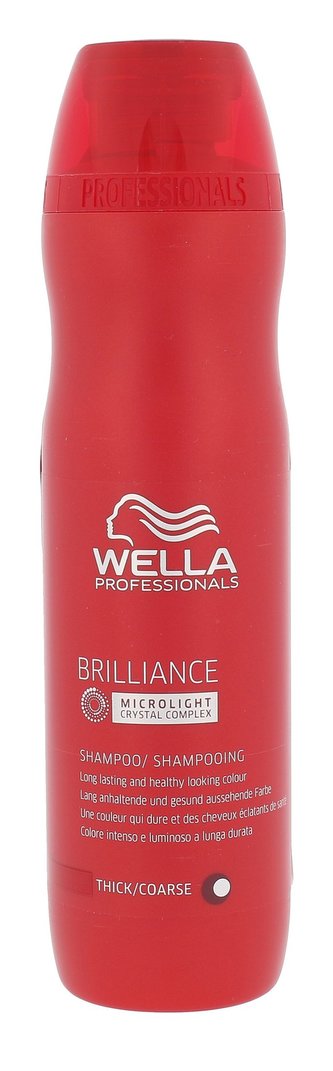 Wella Brilliance Šampon Thick Hair 250 ml pro ženy