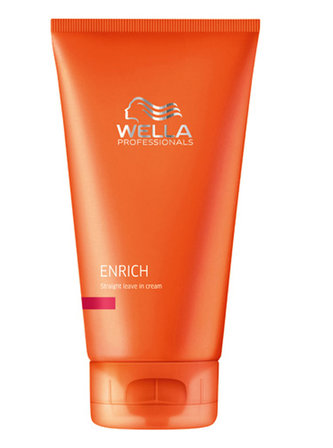 Wella Enrich Balzám na vlasy Straight Leave In Cream 150 ml pro ženy