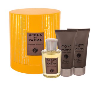 Acqua di Parma Colonia Intensa kolínská voda 100 ml + sprchový gel 75 ml + balzám po holení 75 ml