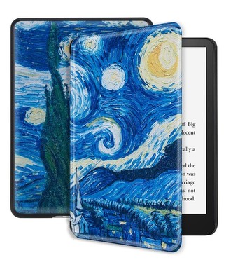 B-SAFE Lock 3406, pouzdro pro Amazon Kindle 2022, Gogh